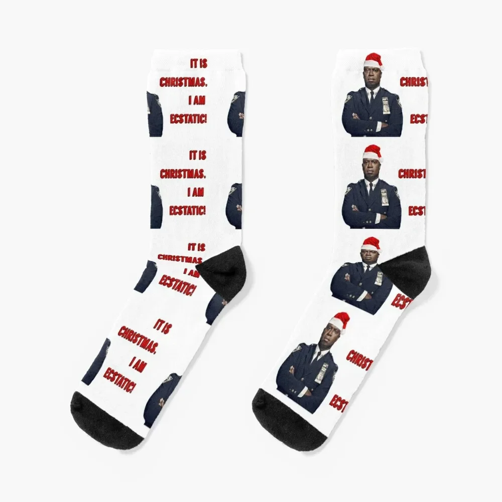 

It is Christmas, I am ecstatic Socks luxe summer essential Children's Socks Men's Women's