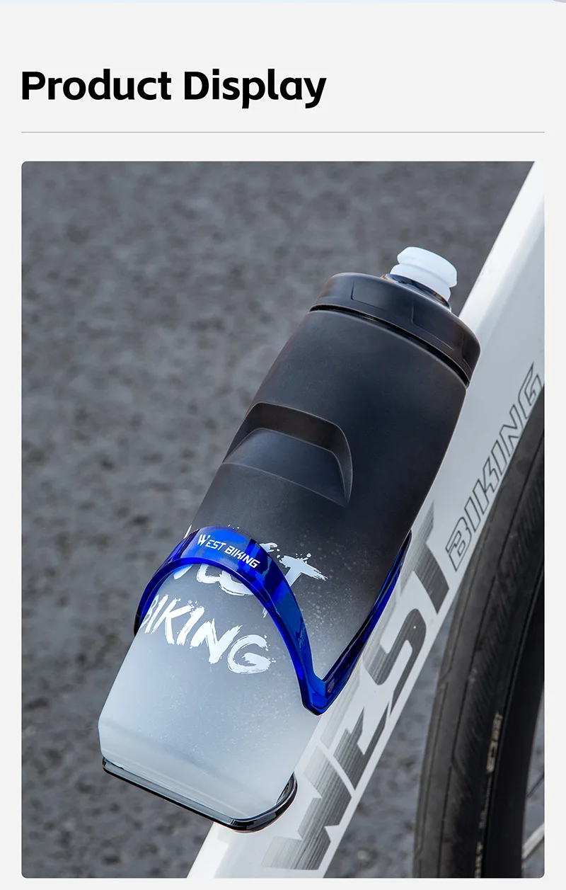 WEST RADFAHREN Fahrrad Flasche Käfig Leichte Hohe Zähigkeit Radfahren Wasser Flasche Halter Trinken Tasse Ständer MTB Rennrad Zubehör – Detail 14