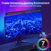 Computer Monitor Light Bar RGB Screen Hanging Lights Curved Dimming Screen USB LED Reading Gaming Table Lamp Bar Room Home Decor 3