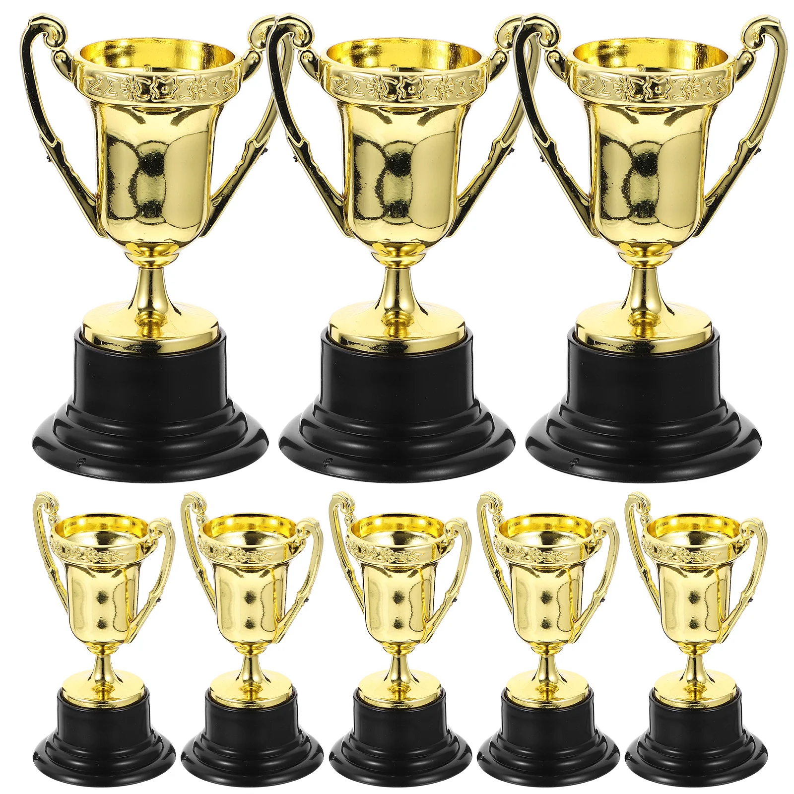10 Pcs Children's Trophy Toys Kids Award Reward Plastic Prize Mini Model Cup Small Creative