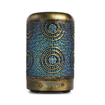 Aroma Diffuser for Essential Oils Metal Vintage 250ML Timed Aromatherapy Oils Diffusers with Waterless Auto Shut-Off Protection 1