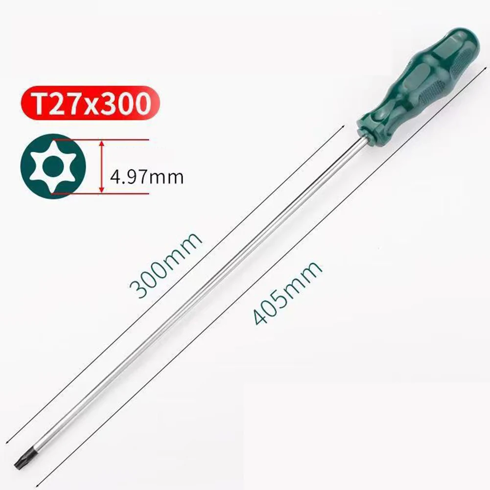 400 mm extra langer Torx-Schraubendreher, magnetische Bits, Schraubantrieb, Reparatur T10/T15/T20/T25/T27/T30 Handwerkzeuge – Detail 9