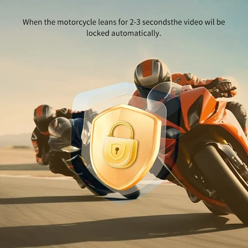1080P Waterproof Motorcycle Camera DVR: 2