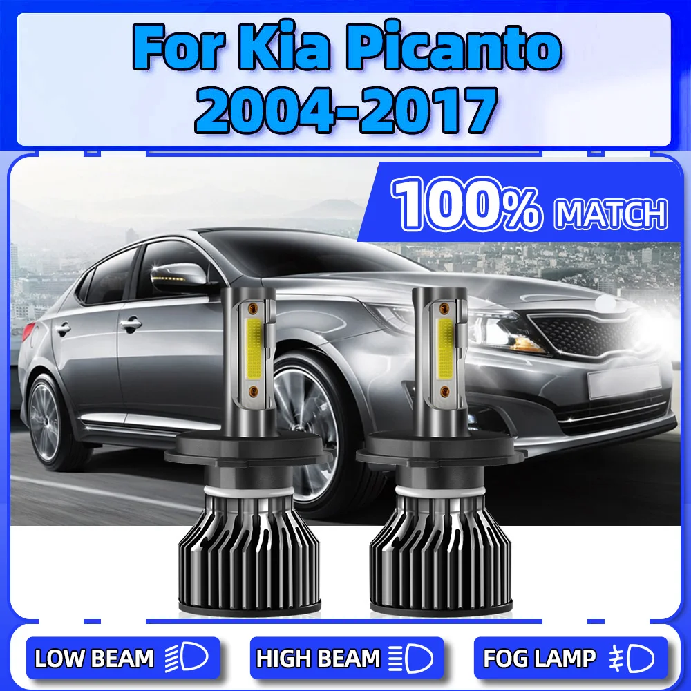 

Canbus LED Headlight Bulbs 20000LM Car Lamps 120W Front Lights For Kia Picanto 2004-2009 2010 2011 2012 2013 2014 2015 2016 2017