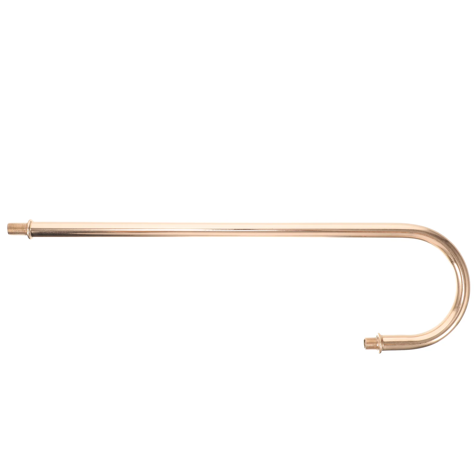 

Threaded Lamp Pipe 13 Inch Straight Pipe Lamp Stem Golden Curved Lighting Fixture Stem Replacement Lamp Repair Part Table