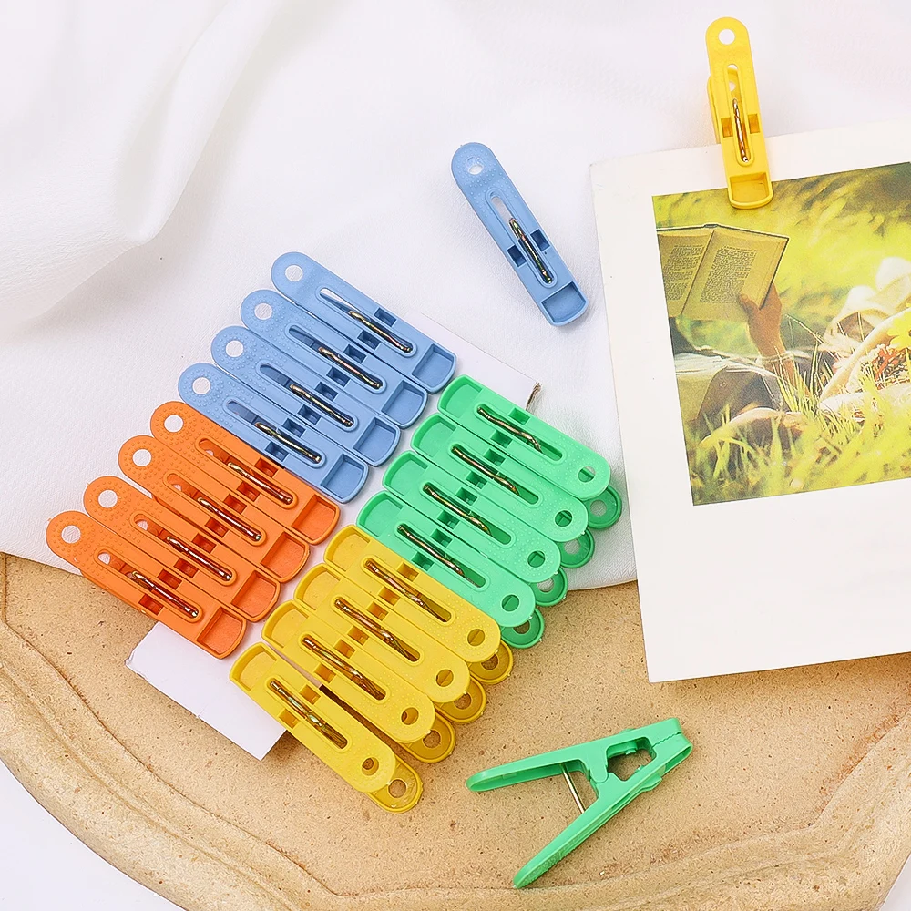 Clothes Photo Hanging Clip Plastic Clothespins Pegs Pin Laundry Household 40/20Pc