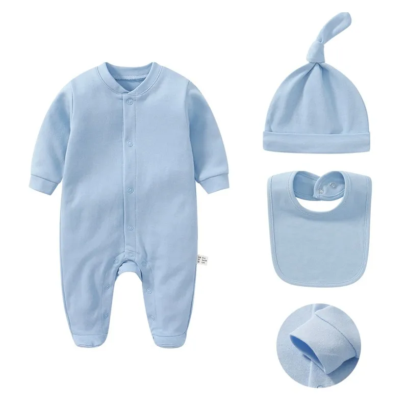 Newborn Baby Girls Clothes Pure Cotton Romper For Boys And Girls Baby Boys Clothes Spring Newborn Twins Infants Combination