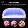 Uv Led Nail Lamp For Two Hand Uv Light For Nails 54 Pcs Light Bead Big Uv Gel Nail Lamp Quick Curing Nail Gel Polish 160w 4
