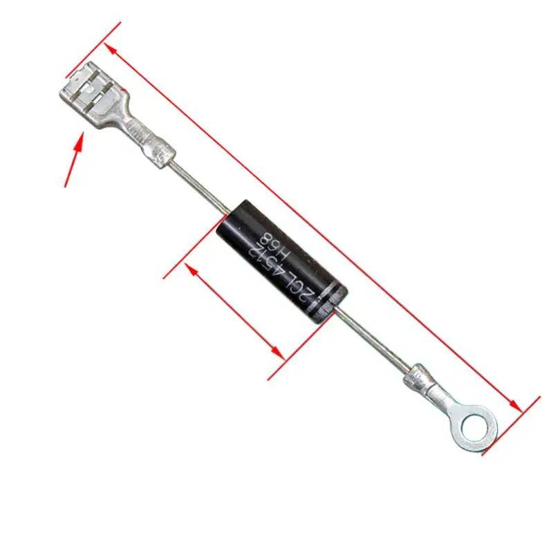3pcs/Lot Microwave Oven Parts High-Voltage Diode Unidirectional Conduction 2cl4512