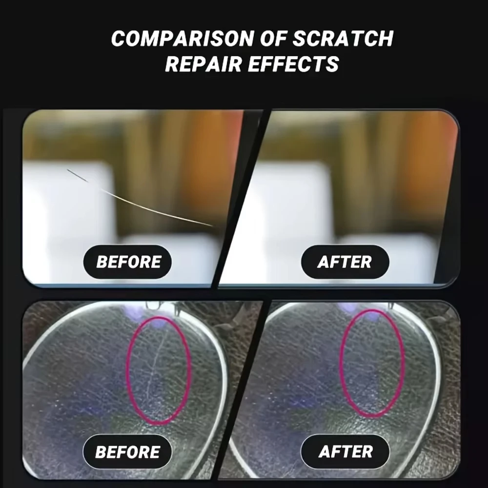 Glass Scratch Repair Applicable Car Glass Glass Doors Glasses Watches Scratch Polishing Paste Restoring Luster