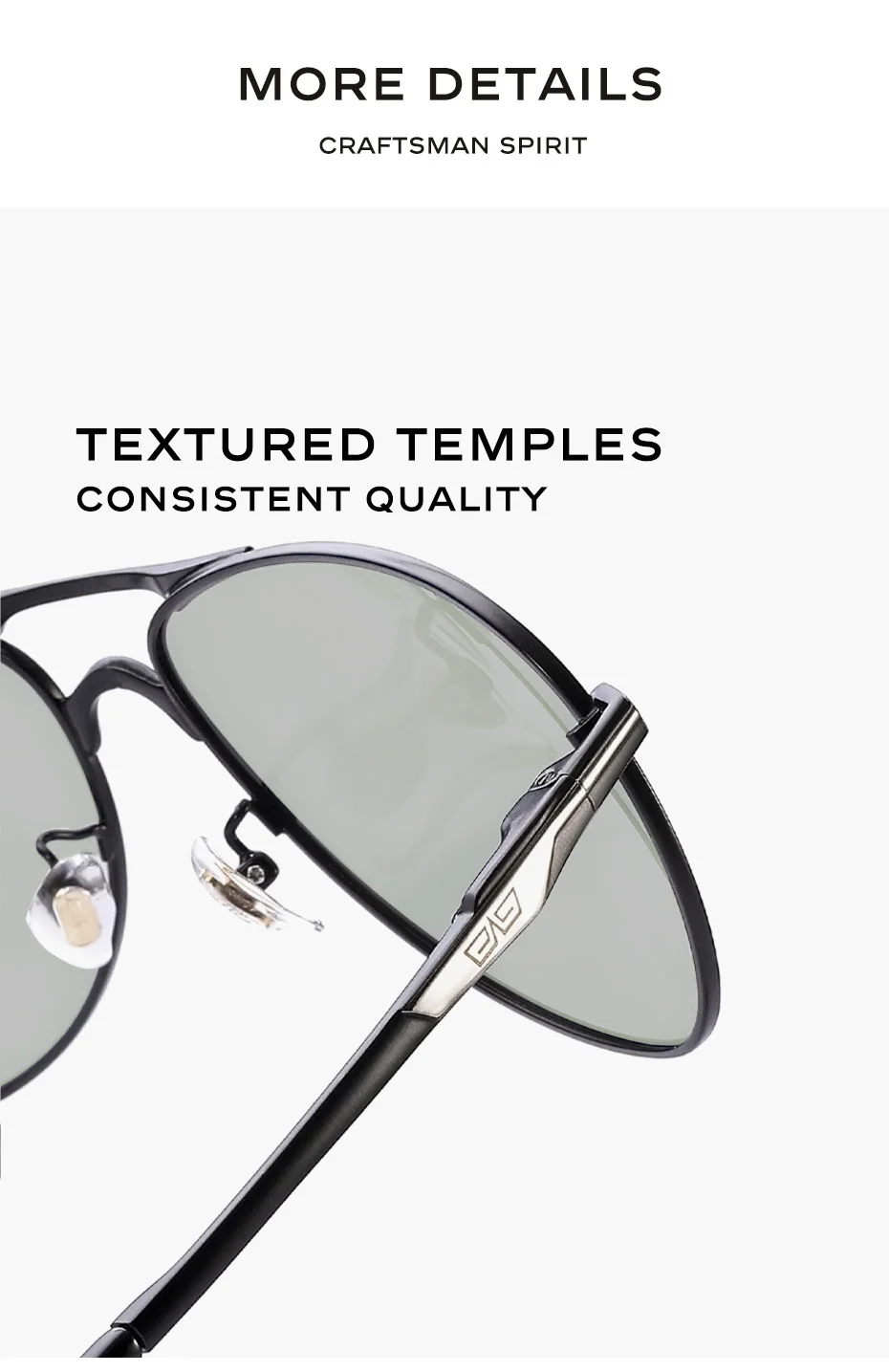 CAPONI Driving Photochrome Hochwertige Sonnenbrille Polarisierte Klassische Marke Sonnenbrille für Männer oculos de sol masculino_voghion.com