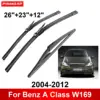 1/2/3/4/6PCS Car Wiper For Benz A Class W169 2004-2012 Front Rear Wiper Blades Brushes Auto Accessories 2008 2009 2010 2011 2012 1