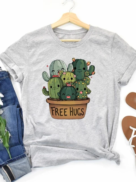 Designs Gráficos para Camisetas e Merch de cactos