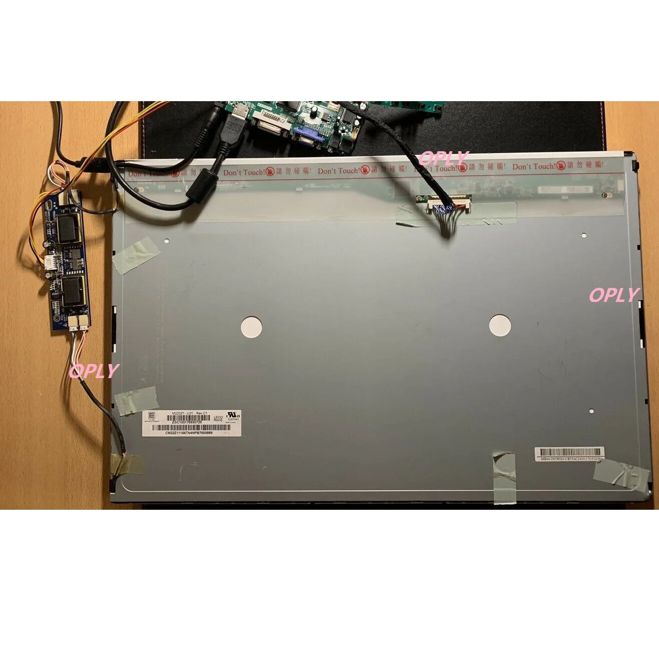 LCD HDMI ȣȯ 19.0 ġ LED ÷ ȭ  DIY Ʈѷ  VGA, LM190E03, LM190E08, 1280X1024 г, 58C