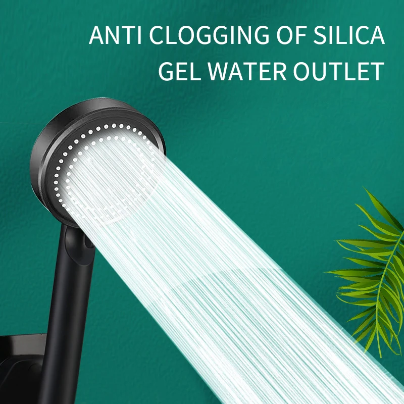 shower head Shower Head Water Saving 5 Mode Adjustable High Pressure Shower Head Massage Eco Bathroom Accessories
