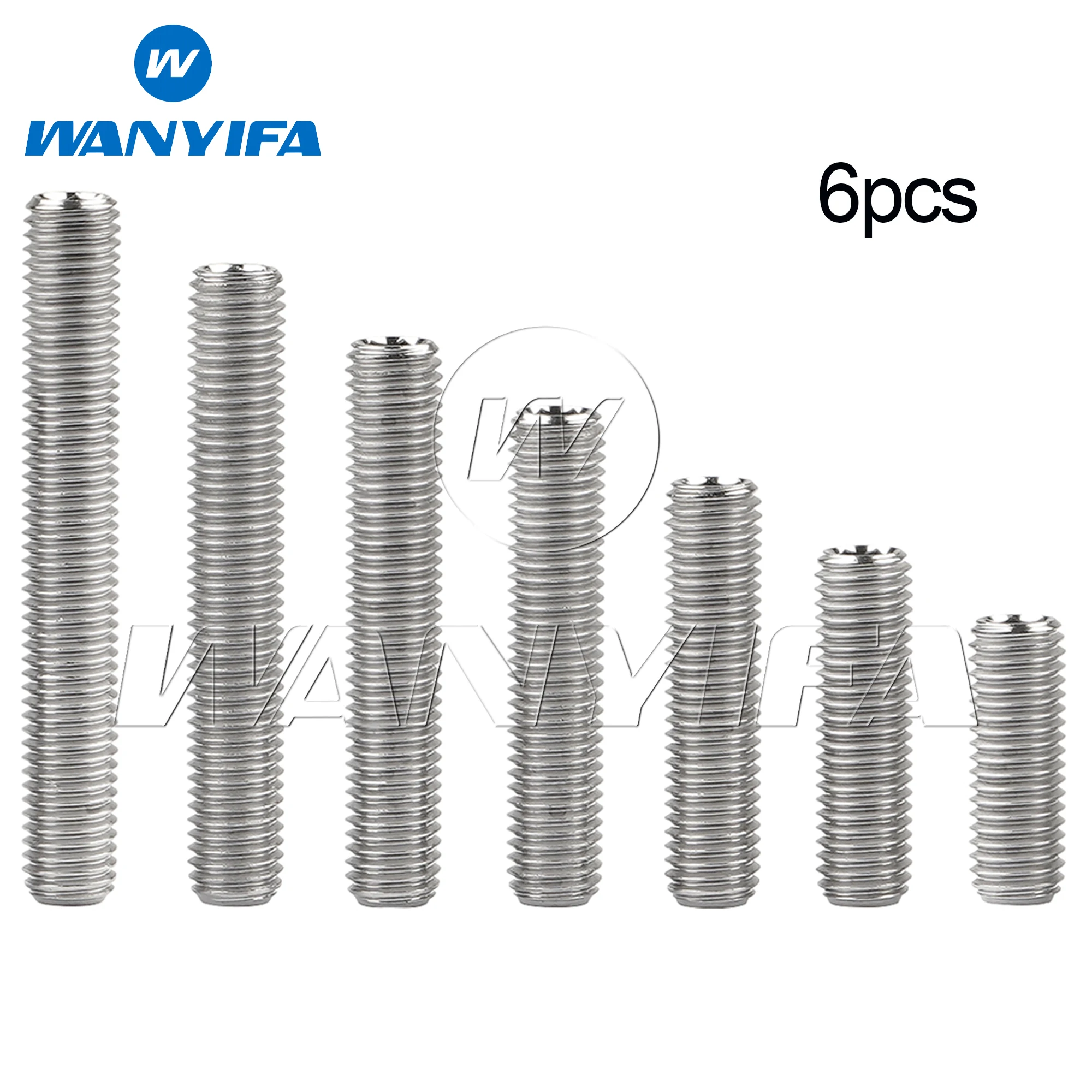 Viti In Titanio M7 Per Bici MTB / Road - Goobetter DIN912 Testa Cilindrica Brugola (Lunghezza 20-50mm)