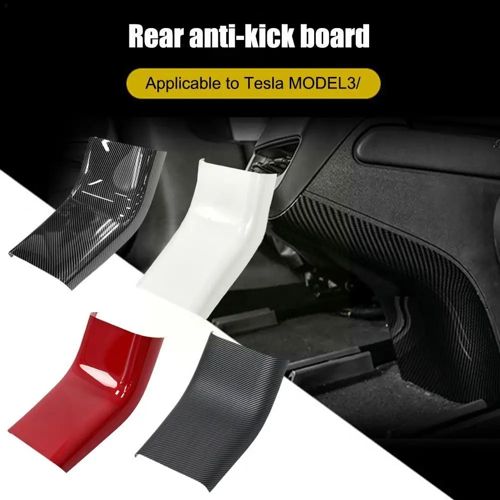 

Car Rear Air Conditioner Vent Outlet Trim Cover for Tesla Model 3/Y Anti Kick Trim Frame For 2017-2022 Interior Decoration V5Z7