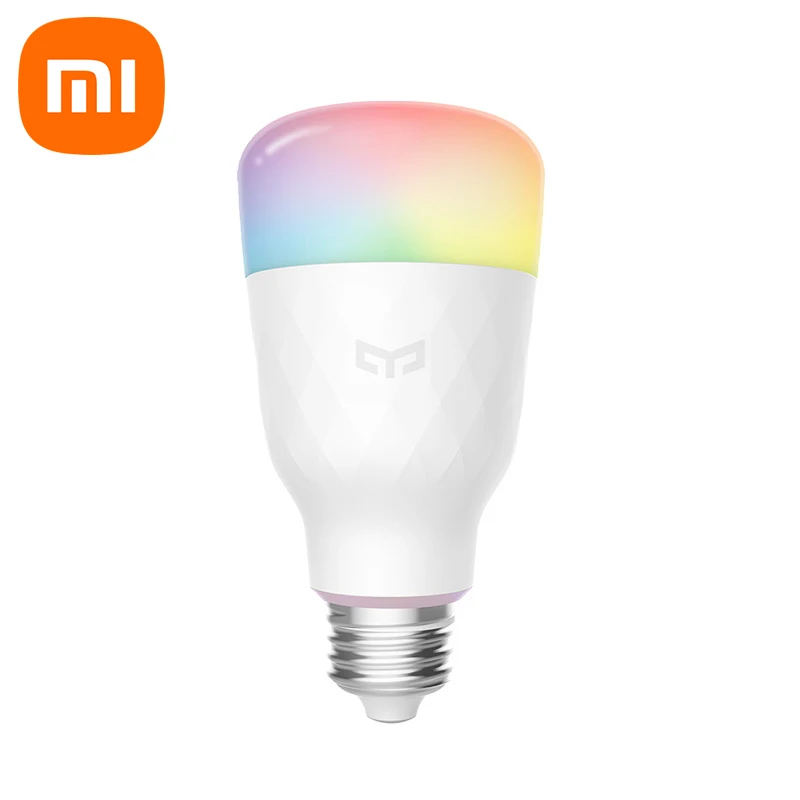 Xiaomi Youpin Smart LED Bulb 1S Color 800 Lumens E27 Voice Control LED Ambient Light APP Control Home Room Decor Night Lights