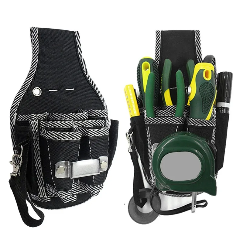 

Pouch Fabric Tool Utility Screwdriver Nylon Bag 1 Belt Kit Waist In 9 Holder Electrician Pocket