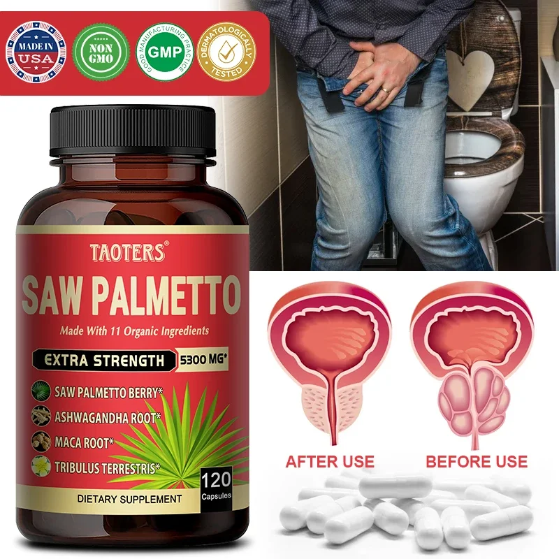 Helps Adult Men and Women Balance Hormones, Promote Hair Growth and Reduce Frequent Urination，Helps Improve Prostate Health
