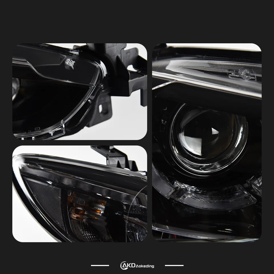 車のライトマツダ 6 アテンザ L-ED ヘッドライト 2004-2015 Mazda6