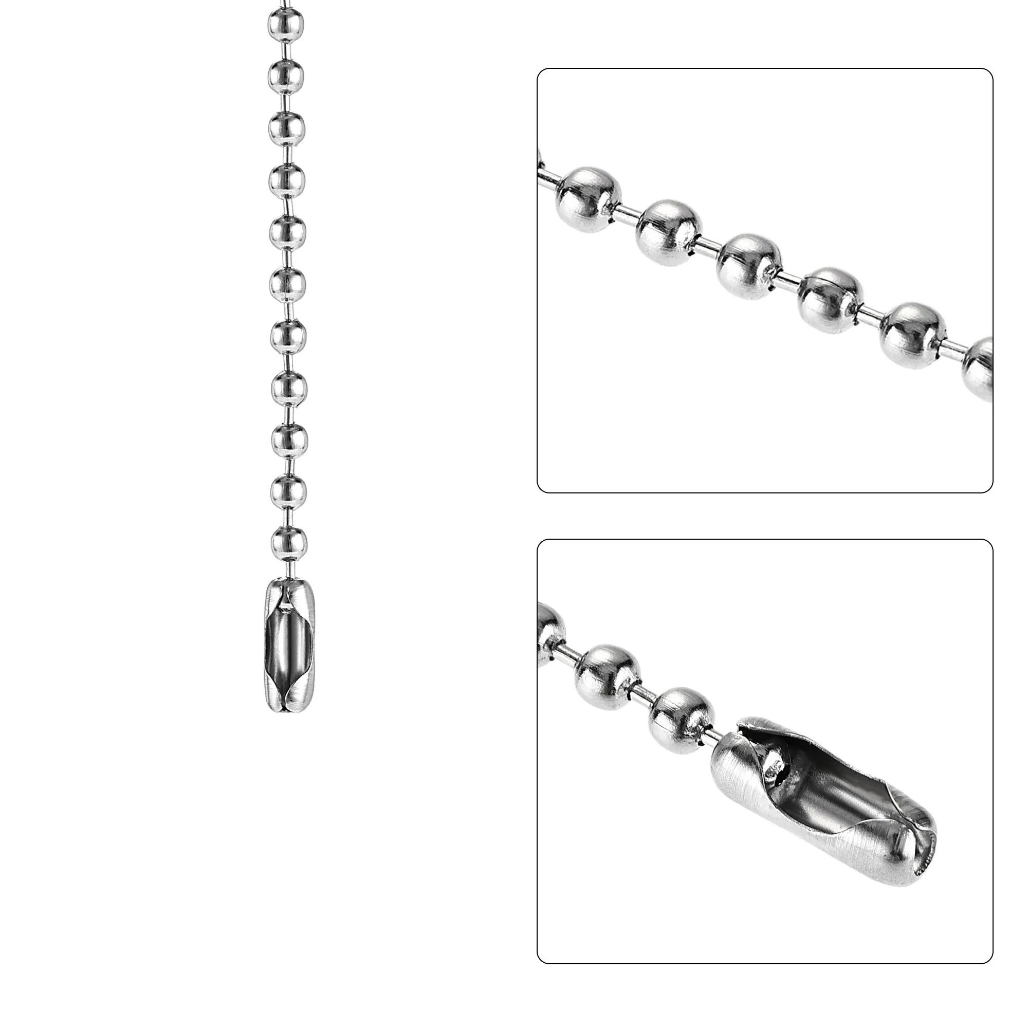 1/2Pcs 20Inch Ceiling Fan Pull Chain Decorative Crystal Fan Pull Chain Ornament Extension 3mm Diameter Beaded Diamond Pendant