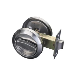 Serrure de porte d'armoire intégrée en acier inoxydable, poignée ignifuge, traction Invisible, mécanique, pour l'extérieur 