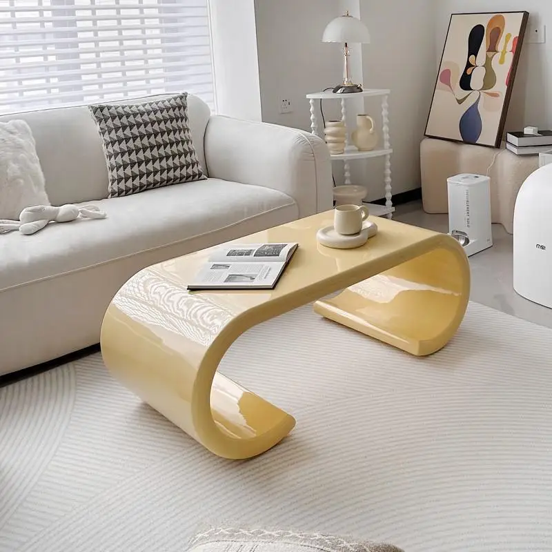 

Nordic Cream Style Coffee Table Living Room Advanced Sense Living Room Minimalist Tatami Tea Table