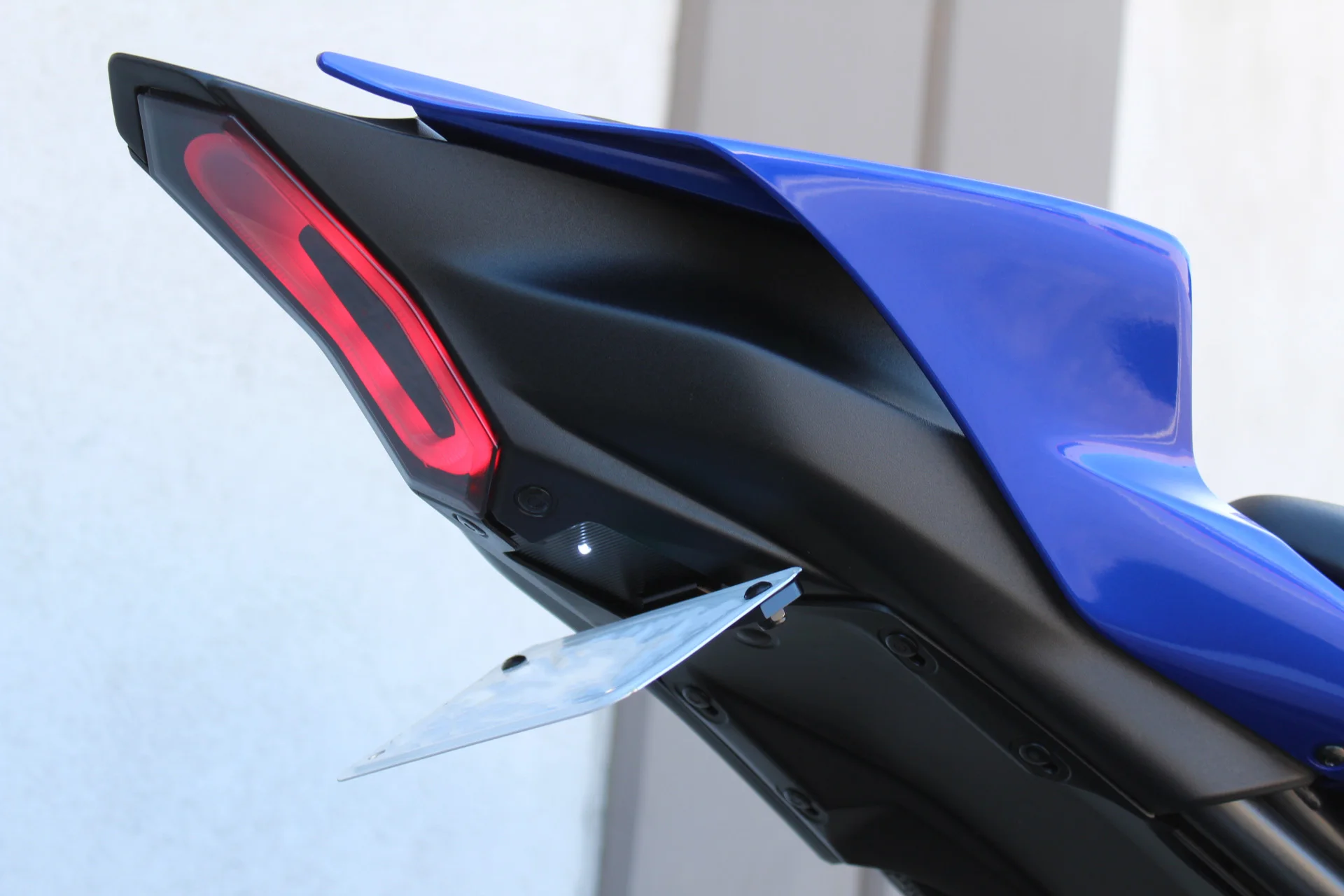 LED license plate light included in kit