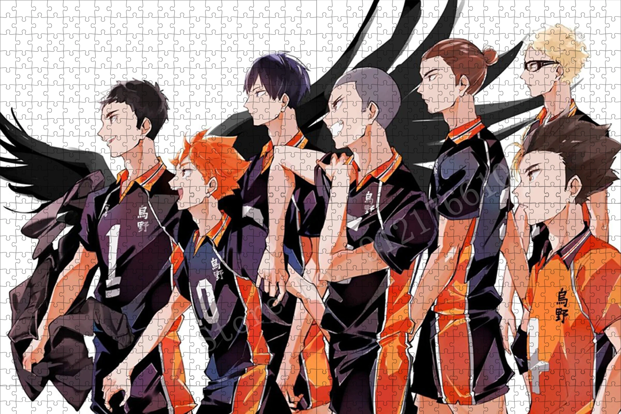 Purple Aesthetic Volleyball Junior Jigsaw Puzzle Haikyuu 300/500/1000 Pics  Anime Puzzles Decompression Game Educational Gifts - AliExpress