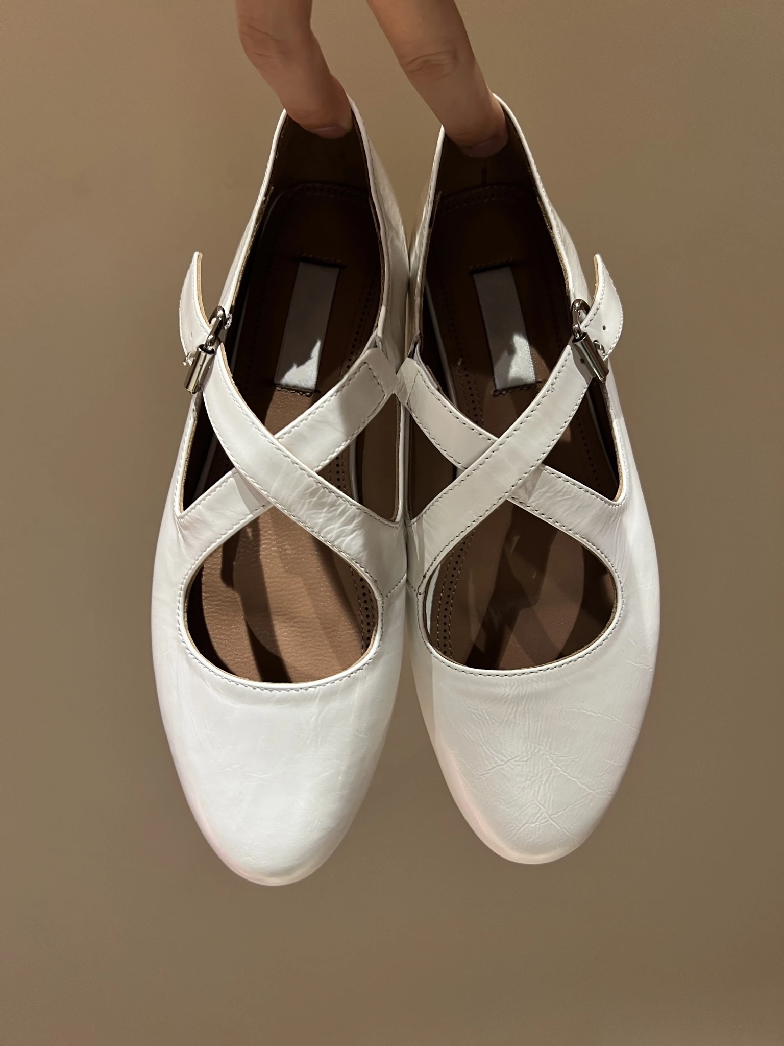 

ALA Rising|2023 Ballet Flats Cross Elastic Genuine Leather Women Shoes Ladies Shoes Luxury Brand High-Grade Shoes Designer Shoe