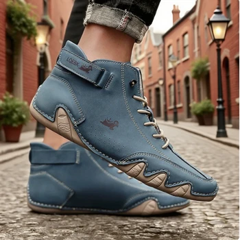 أحذية رجالية عالية الجودة خفيفة الوزن، أحذية مريحة تسمح بمرور الهواء، نعل غير قابل للانزلاق للتدريب على المشي، أحذية مناسبة للأزواج