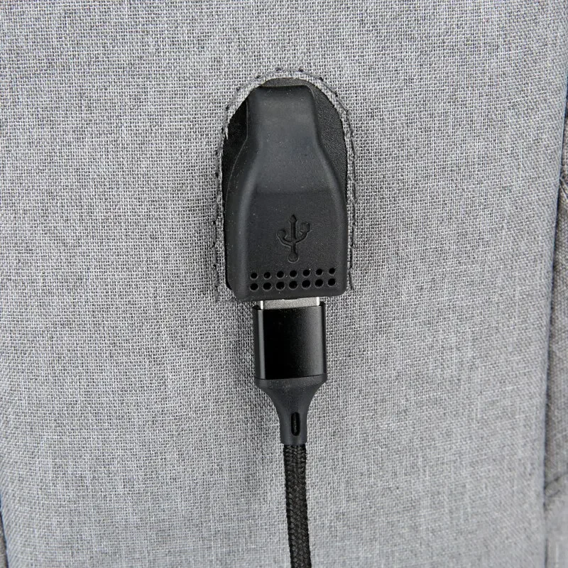 남성용 비즈니스 컴퓨터 가방, 멀티 포켓, 대용량 USB 충전, 출퇴근 배낭, 15.6 인치, 1 팩