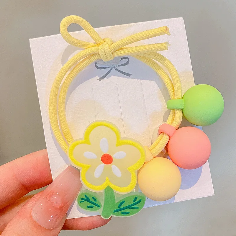 Vibrant Cartoon Bear Hair Bands
