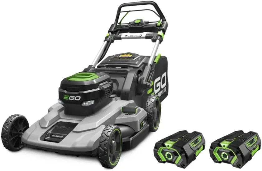 

EGO Power+ LM2102SP-A 21-Inch 56-Volt Lithium-ion Self-Propelled Cordless Lawn Mower (2) 4.0Ah Battery & Rapid Charger Included