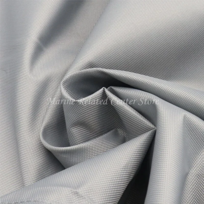 210D 11-22FT Fabric Trailerable Boat Cover Waterproof Anti-UV Protector Fishing Speedboat V-shape Canvas For Boat Cover Tent