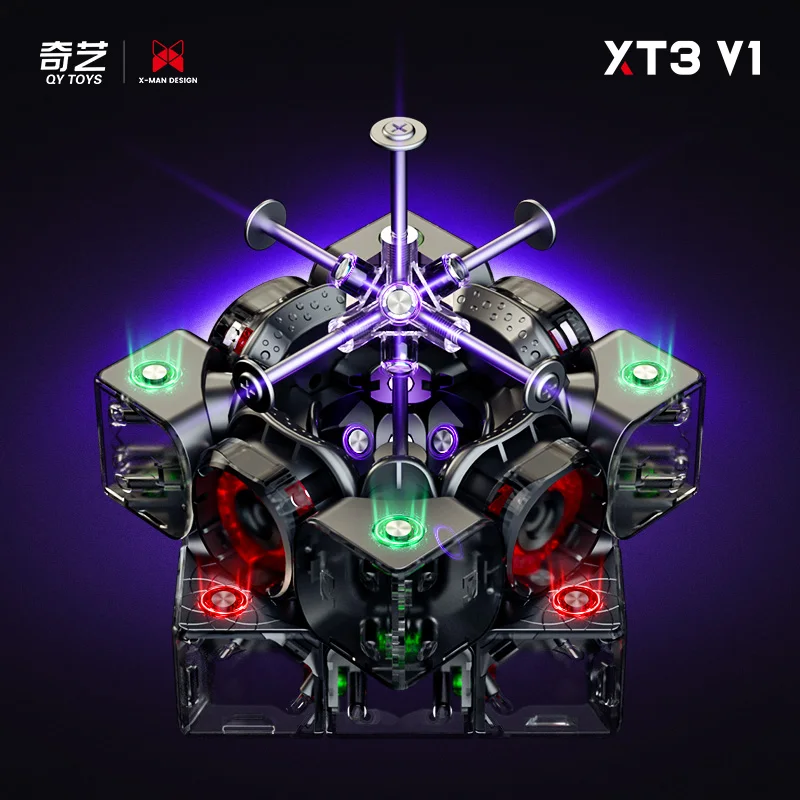 QiYi XMD XT3 3x3 Flagship Version Magnetic Magic Speed Cube Qiyi XMD Tornado Pioneer Version Puzzle Toys speed cube,puzzle toys,puzzle cube,magic cube puzzle,magic puzzle toy