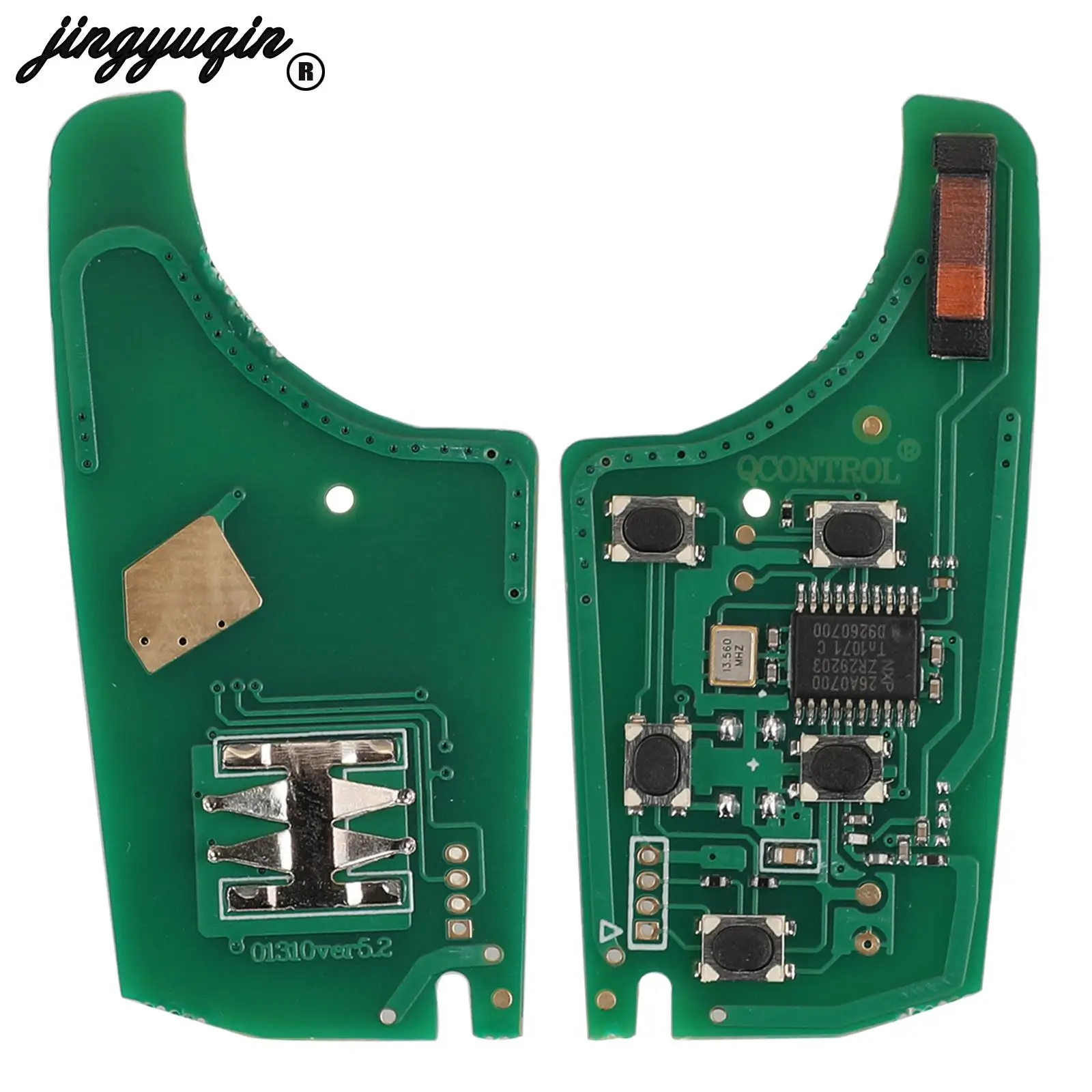 Chevrolet Malibu Cruze Aveo kıvılcım yelken Opel için jingyuqin/Vauxhall 2/3/4 BTN 315/433MHz araba uzaktan anahtar devre elektronik