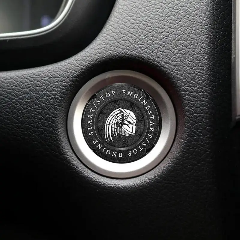 Push Button Start Cover Rotary Ignition Start Button Cover, 52 OFF