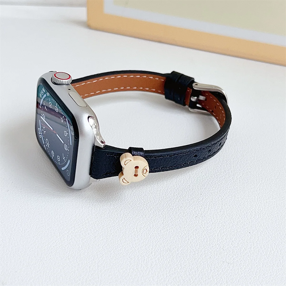 Watch Band For iWatch 42/44/45/46/49mm 38/40/41mm PU leather Fashion Watch Strap for Watch Series Ultra2 Series 10/9/8/7/6/5/4/3/2/1_voghion.com