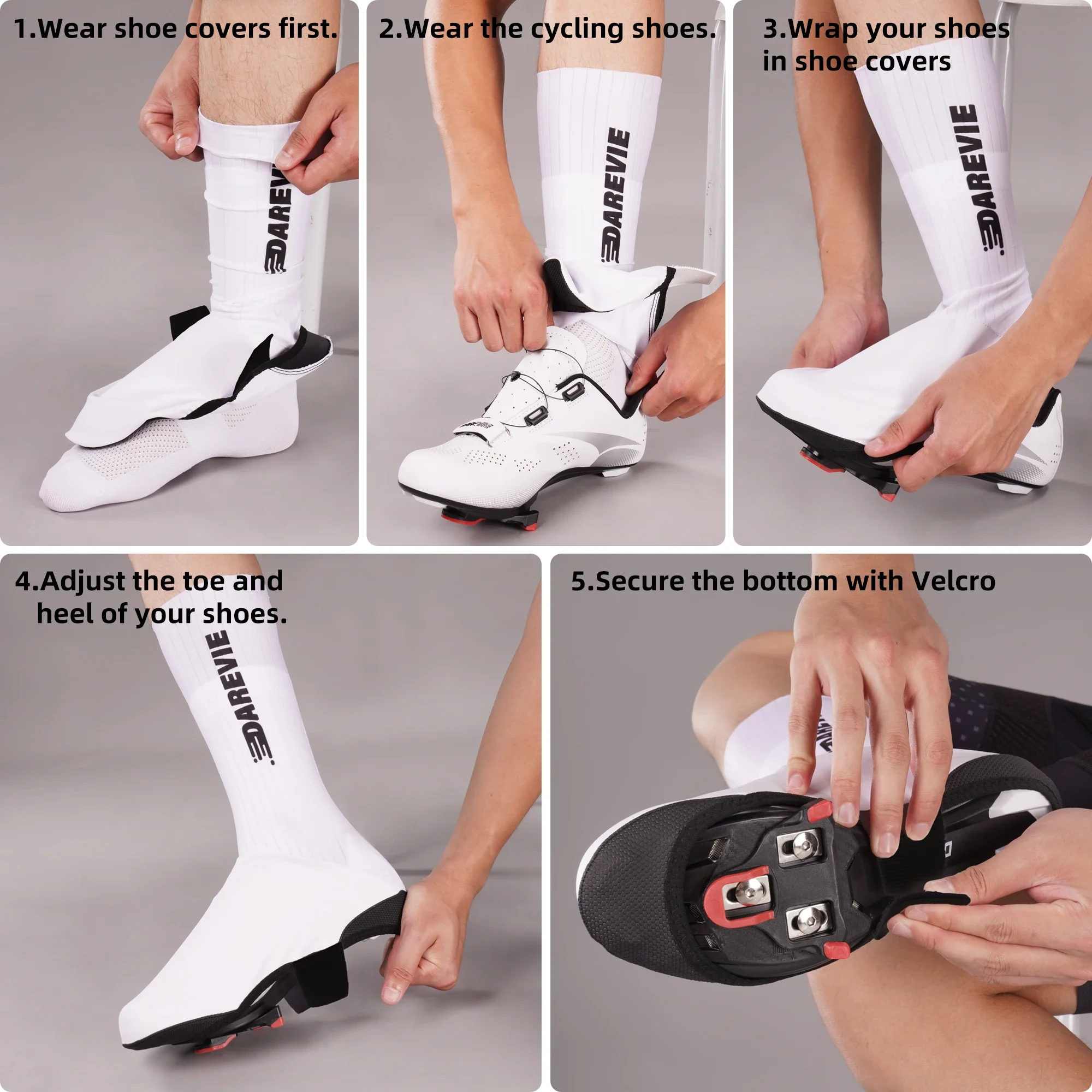 Bicycle Shoe Covers Cycling Shoes Cover Anti-Slip Waterproof Shoes Covers Windproof MTB Road Outdoor Overshoes Bicycle Accessories