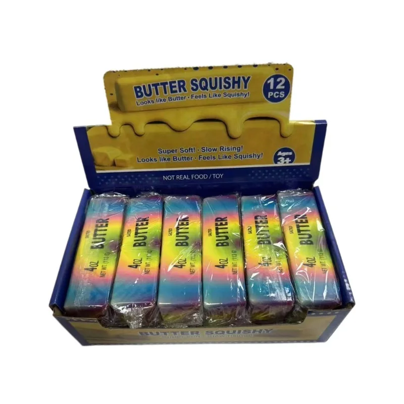 Luxurious Slow Rising Butter Squishy Toy - Soft Sensory Stress Relief Squeeze Toy