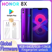 HONOR 8X Smartphone Global firmware CPU Haisi Qilin 710 6.5-inch 3750mAh rear camera 20MP Dual SIM used phone