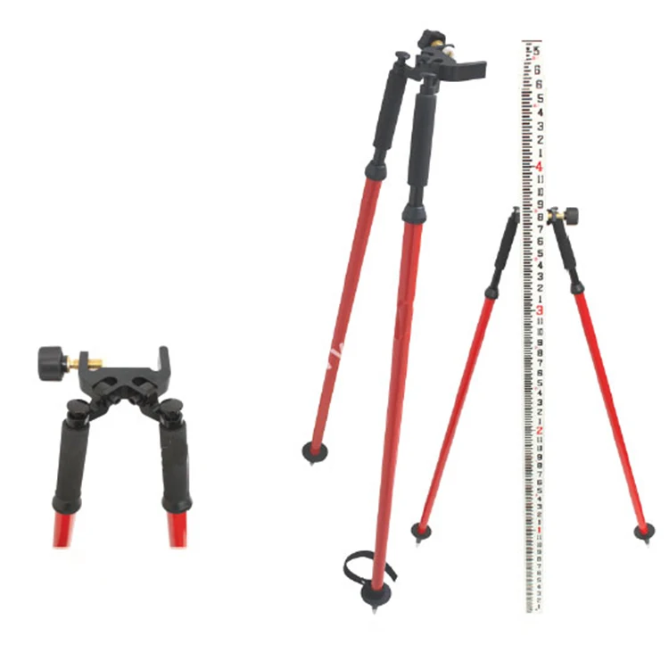 Thumb Release Aluminum Surveying Bipod
