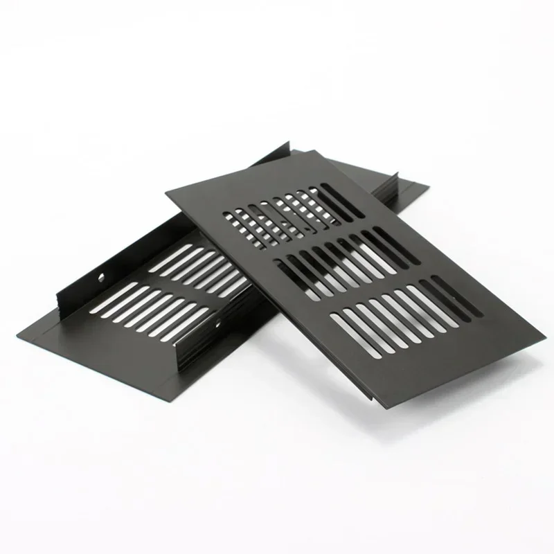 Aluminum alloy Perforated Sheet Air Vent Ventilation Grille For Closet Shoe Air Conditioner home decoration cover Hole 1pc