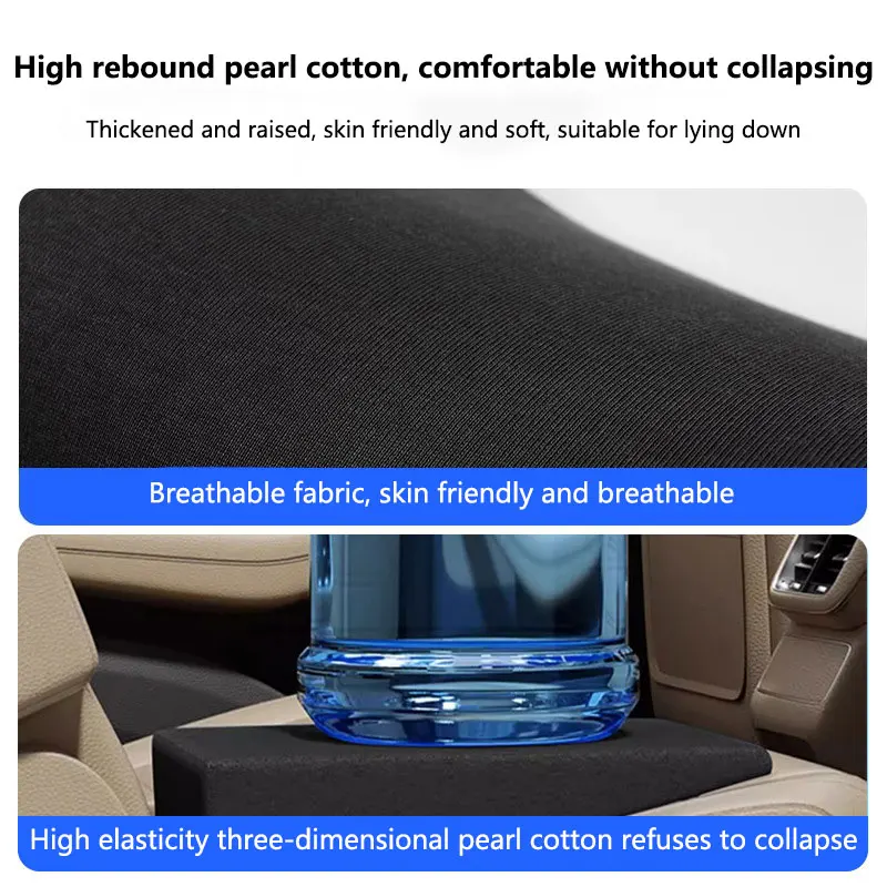 Car Seat Leveling Pad Memory Foam Car Seat Cushion Fatigue Relief Increase Height Pad Flattening The Rear Seats Of The Car