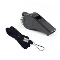 Warning Black Color Children Sports Whistle Cheerleading Tools Sports Good 1