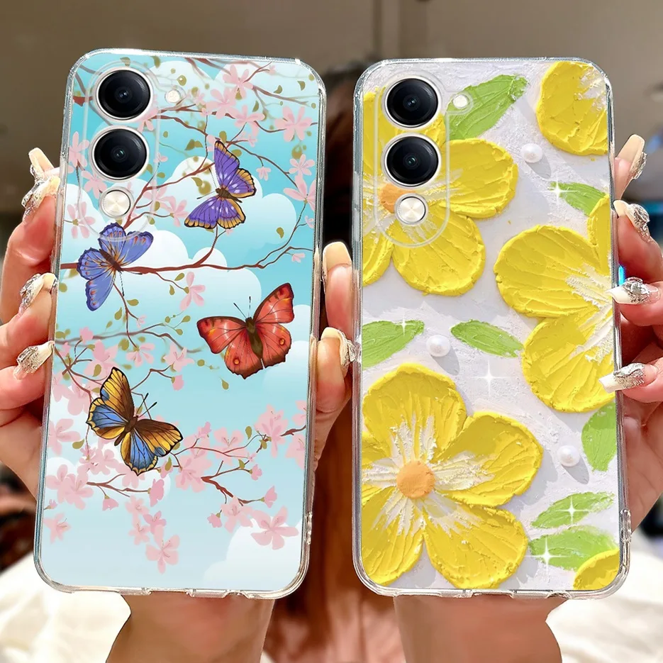 Cute Cat White Lion King Painted Soft Slim Phone Case