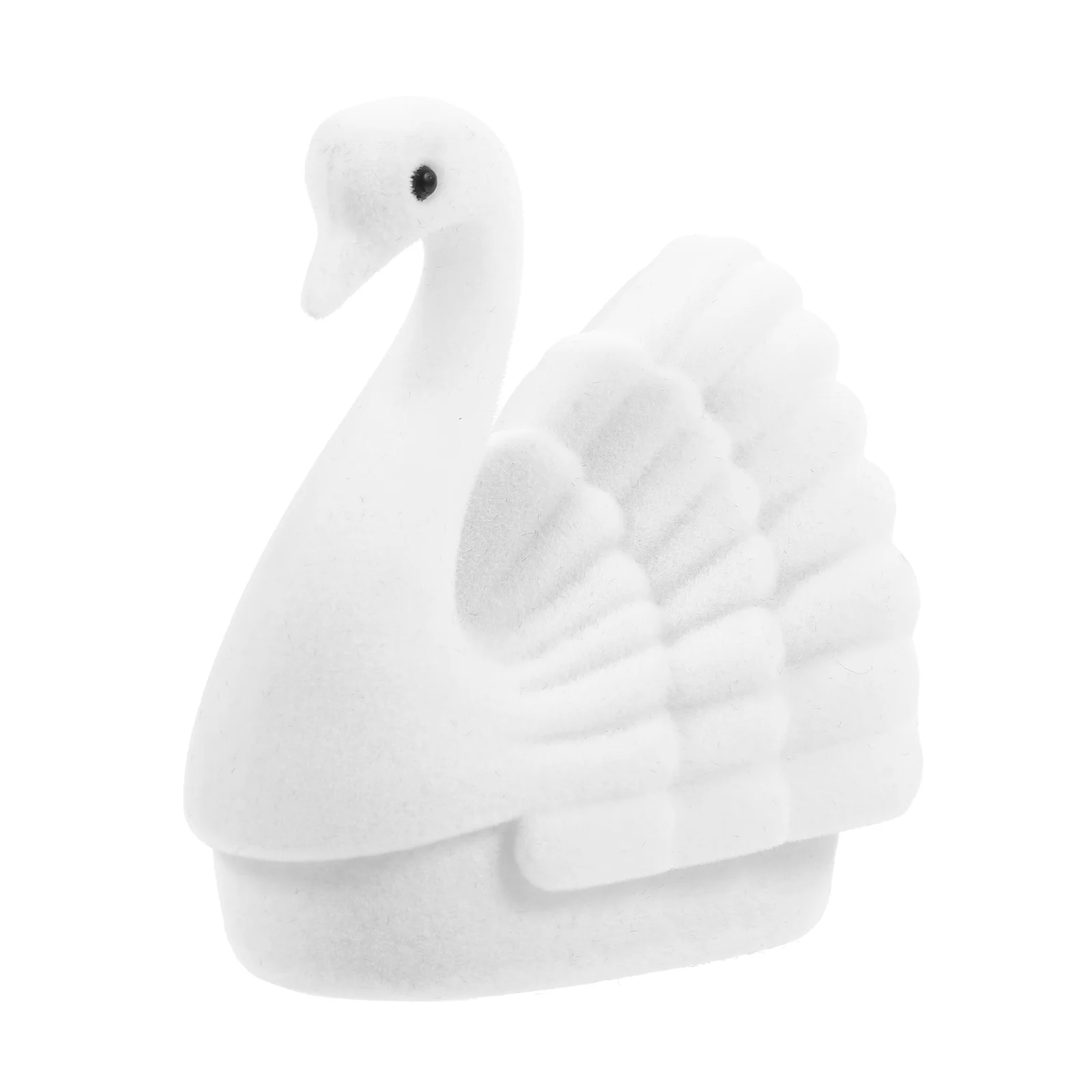 

Case Box Swan Shape Jewelry Organizer For Proposal Engagement Ceremony