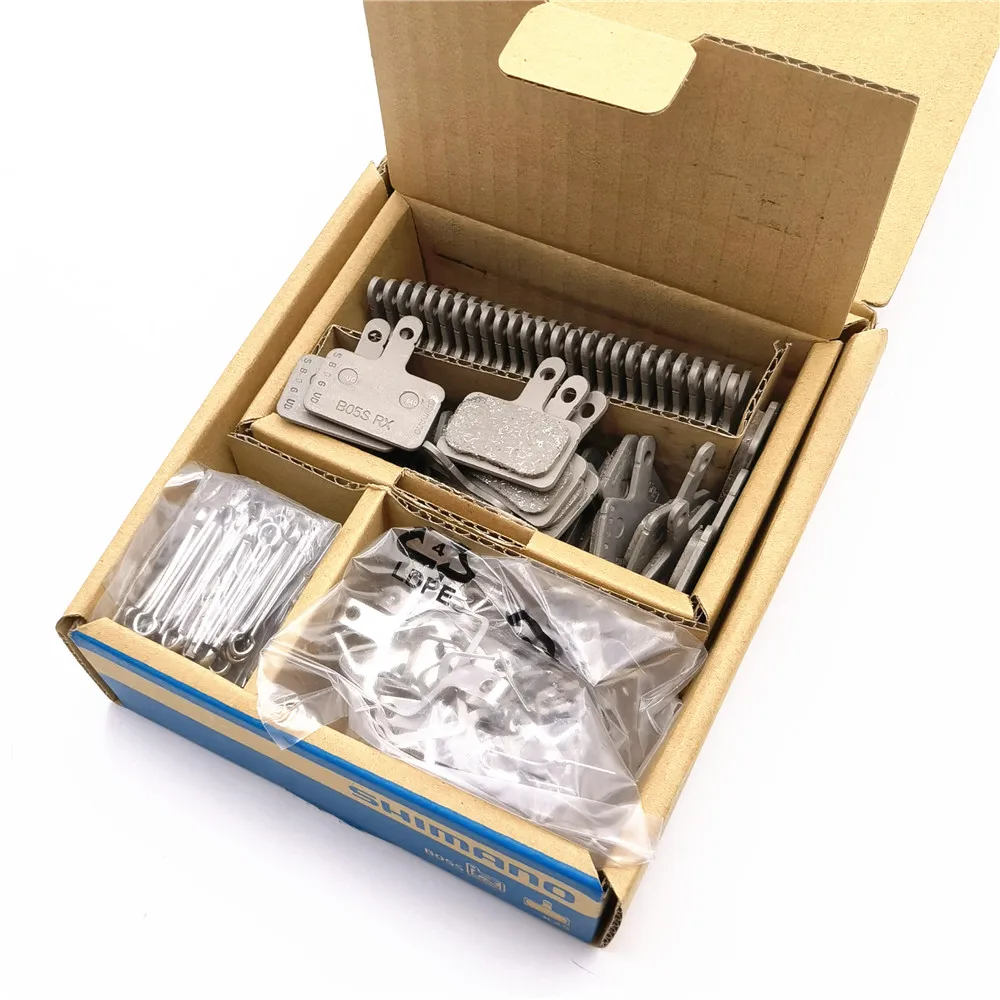 Shimano B05S Pastiglie In Resina Per Freni A Disco Per Mountain Bike 25 Paia